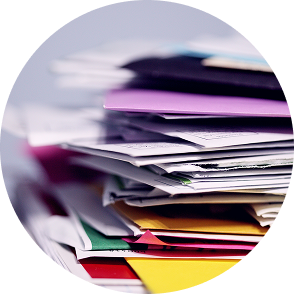 票據分散，難以統一管理