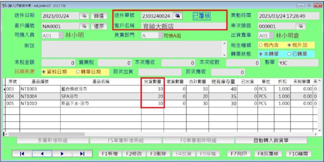 大型洗衣廠布品收送與作業流程示意